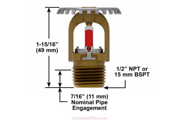 Đầu Phun Spinkler Viking Vk1001