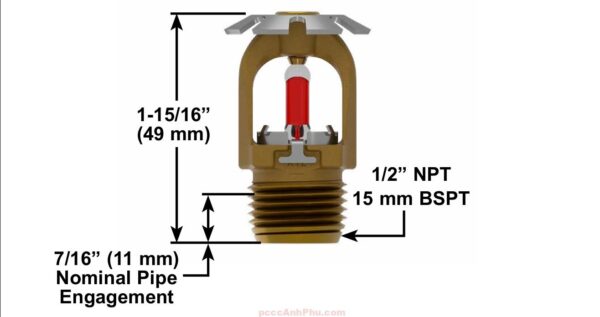 Đầu Phun Spinkler Viking Vk1202