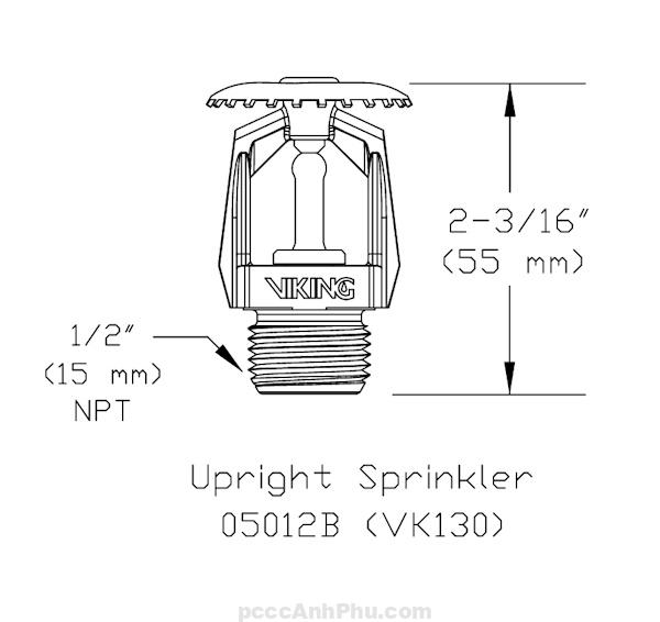 Đầu Phun Sprinkler Viking Vk130