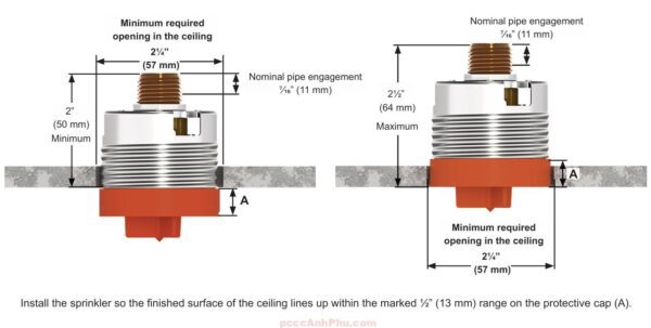 Đầu Phun Sprinkler Viking Vk4921