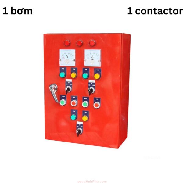 Tủ điều Khiển 1 Bơm Chữa Cháy Dùng Contactor