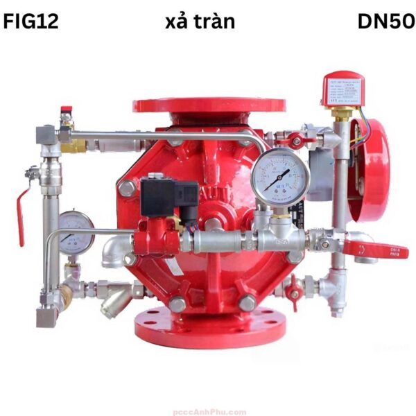 Van Xả Tràn Aut Fig12 Dn50