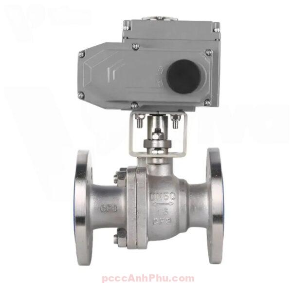 Van Bi điện Inox Nối Bích Emeba Osf ảnh Số 01