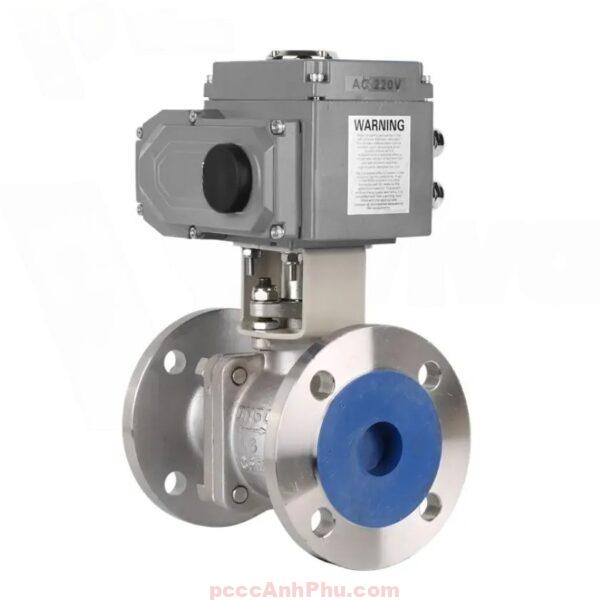 Van Bi điện Inox Nối Bích Emeba Osf ảnh Số 02