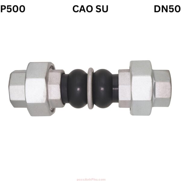 Khớp Nối Mềm Cao Su Ren Jaki P500 Dn50