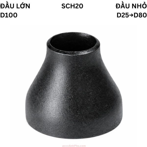 Côn Thu Thép Hàn Sch20 đầu Lớn D100