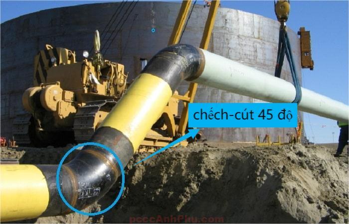 Ứng dụng chếch thép hàn SCH20 DN65